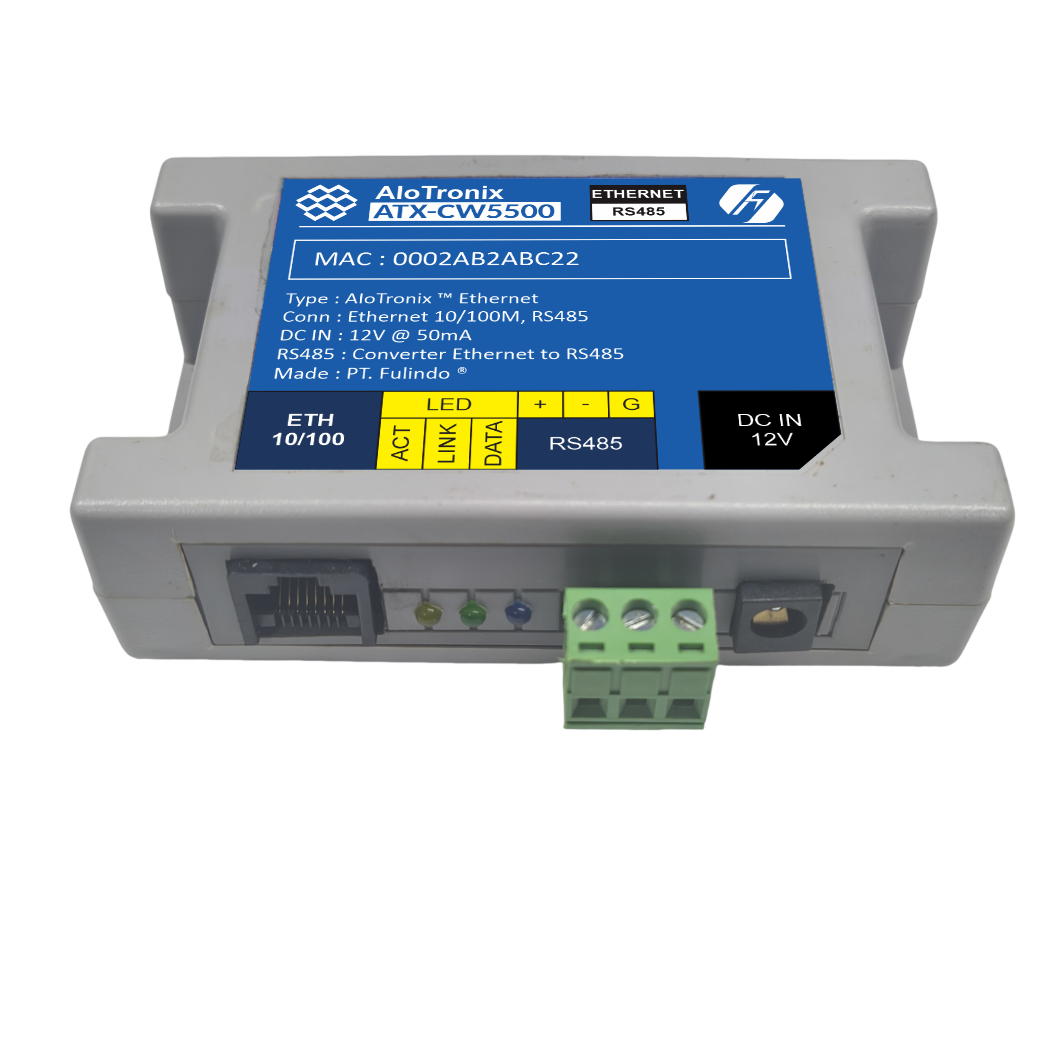 AIoTronix ATX-CW5500 Serial RS485 Converter to Ethernet
